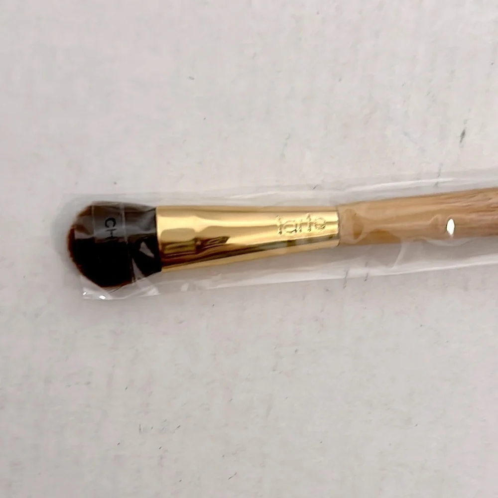 Tarte Eyelash pouch with double ended shader & blending eyeshadow brush NWT